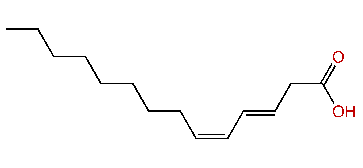 (E,Z)-3,5-Tetradecadienoic acid